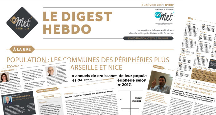 A la une du Digest Hebdo : Fenotek, Eeworx, Techno Concept, MyGaloo, La Provence…