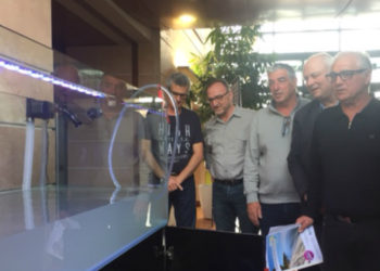 Un aquarium pour représenter la faune et la flore de l’étang de Berre inauguré à l’hôtel de l’agglomération