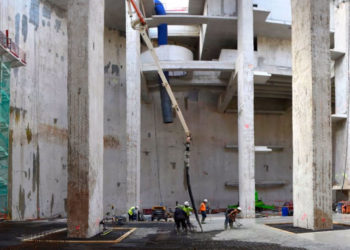Cérémonie de fin de chantier du bassin Ganay, protecteur de la Méditerranée