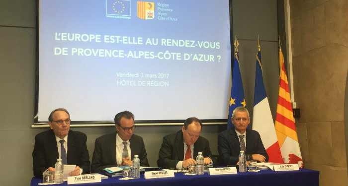 Le Conseil régional Paca déroule le tapis rouge à l’Europe