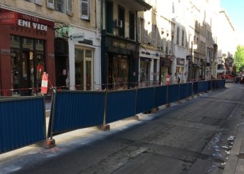 A Marseille, la rue Paradis dévoile une partie de son nouveau visage