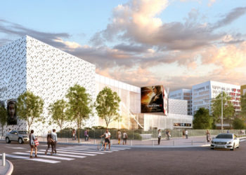 Début du chantier du cinéma Gaumont Pathé de La Joliette