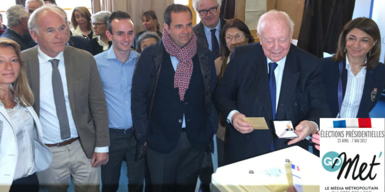 Jean-Claude Gaudin a voté !