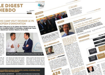 A la Une du Digest Hebdo n°22, le campus thecamp, déjà star avant son ouverture