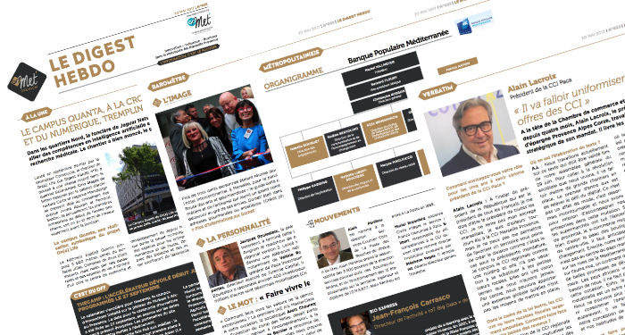 A la Une du Digest Hebdo n°23 : le campus Quanta et le projet On[e]Life