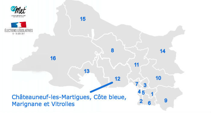 Législatives 2017 : la présentation des 16 circonscriptions des Bouches-du-Rhône