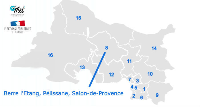 Législatives 2017 : la présentation des 16 circonscriptions des Bouches-du-Rhône