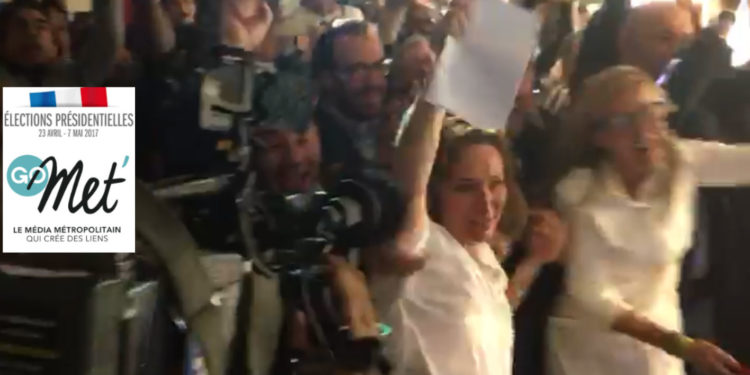 Corinne Versini, la déclaration aux militants après les résultats.