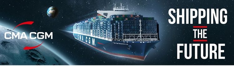 Nouvelle ambition, nouveau logo pour l’armateur CMA CGM