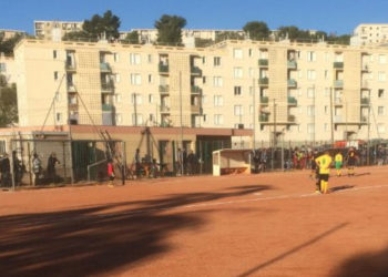 Martine Vassal toujours sur le terrain… de foot cette fois et avec Jean Tigana