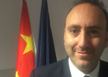 Armand Mazloumian, premier ambassadeur de l'Office aixois auprès de la Chine