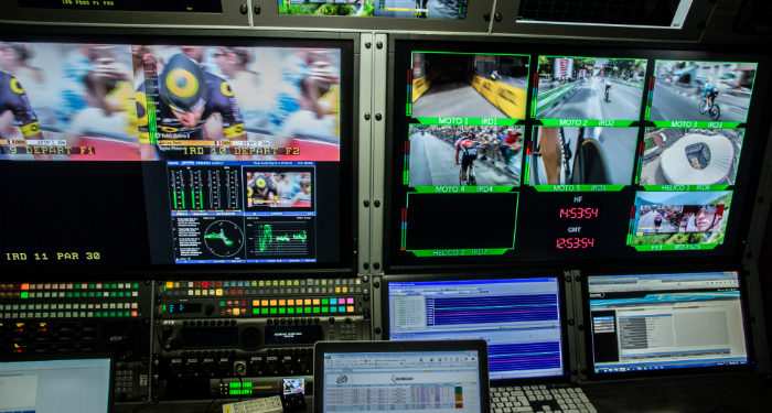 Tour de France : derrière le stade des kilomètres de câbles…