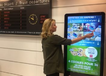 Mediatransports et Think&Go installent les premiers écrans connectés serviciels