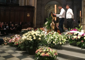 Les ultimes adieux à Frédéric Chevalier, « un homme d’exception » et un « père solaire »