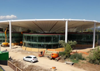 Découvrez les dernières images du chantier de Thecamp