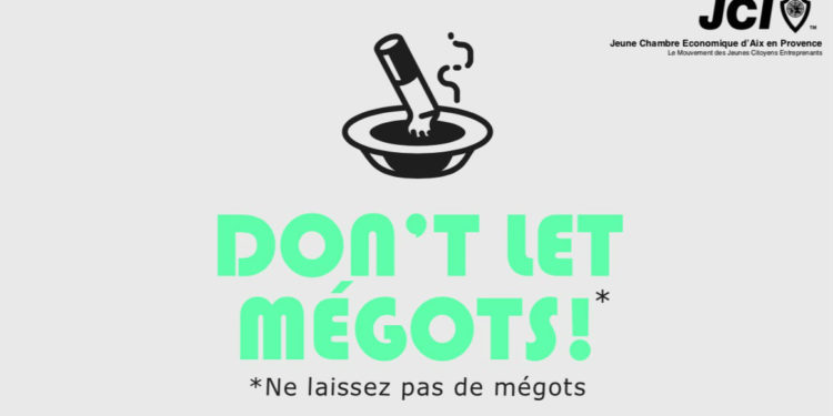 « Don’t let mégots » à Plan de Campagne dimanche 27 août