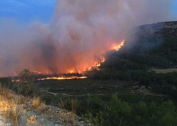 L’incendie d’Aubagne-Carnoux fixé dans la nuit, 240 hectares brûlés