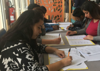 La ministre Muriel Pénicaud en visite à l'école de la Deuxième chance à Marseille