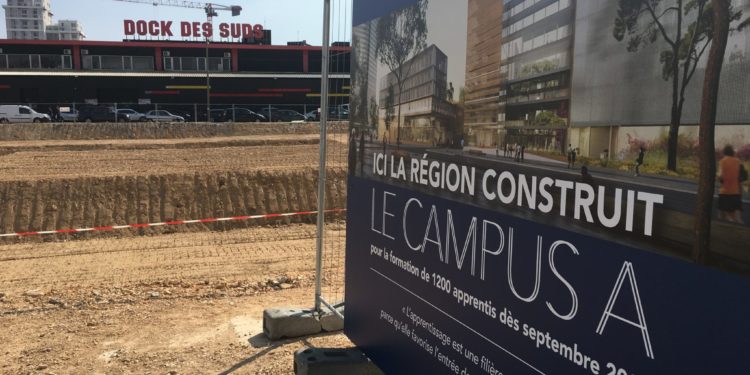 L’abandon du Campus A fait place à la Cité scolaire internationale à Marseille
