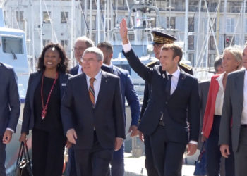 Emmanuel Macron à Marseille en septembre 2017 (Photo archives JYD/Gomet')