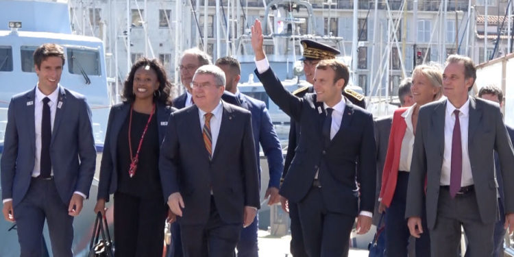 Emmanuel Macron à Marseille en septembre 2017 (Photo archives JYD/Gomet')