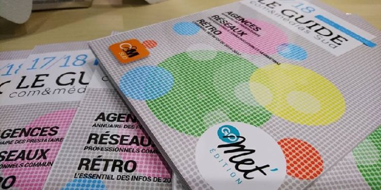 Com& Médias du Sud de la France : le guide 2017-2018 est paru!