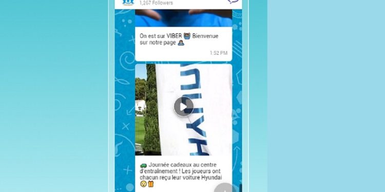 L’Olympique de Marseille lance son compte public sur l’application Rakuten Viber