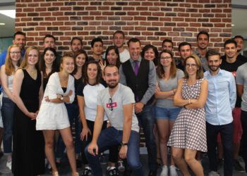 Les collaborateurs du groupe Adiona basé à Venelles (Photo XDR)