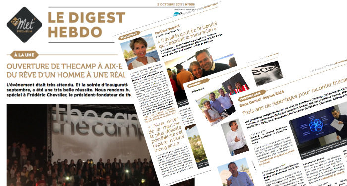 Le Digest Hebdo n°35 : un numéro hommage à Frédéric Chevalier