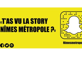 Nîmes Métropole débarque sur Snapchat