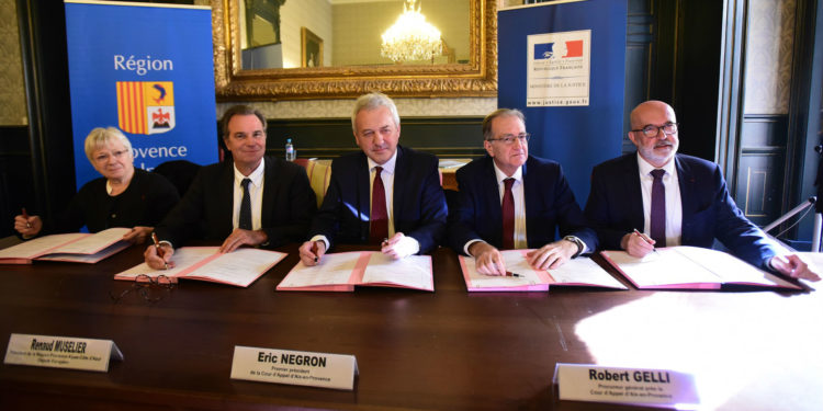 La Région et le ministère de la Justice signent une convention pour mieux lutter contre la délinquance