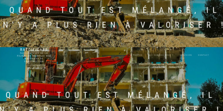 Après Med’Innovant, Raedificare est lauréat de l’appel à projets Fili Déchets