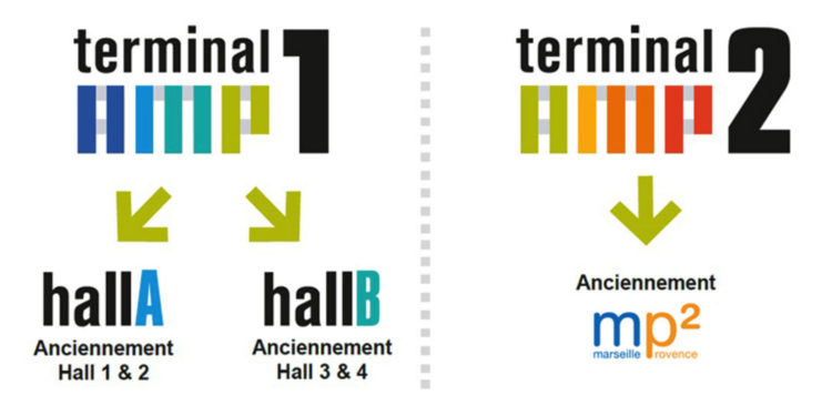Aéroport Marseille Provence : nouvelles dénominations et signalétiques