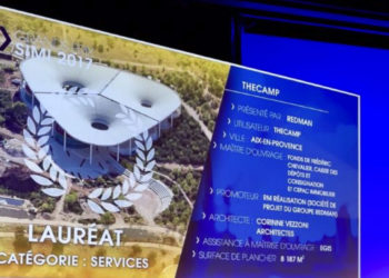 thecamp récompensé au salon de l’immobilier d’entreprises Simi