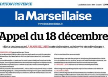 En difficultés, la Marseillaise lance l’appel du 18 décembre
