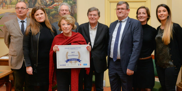 Aix-en-Provence reçoit la médaille d’or de l’Odis pour sa gestion municipale