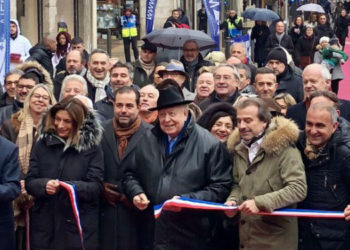 La toute nouvelle rue Paradis inaugurée
