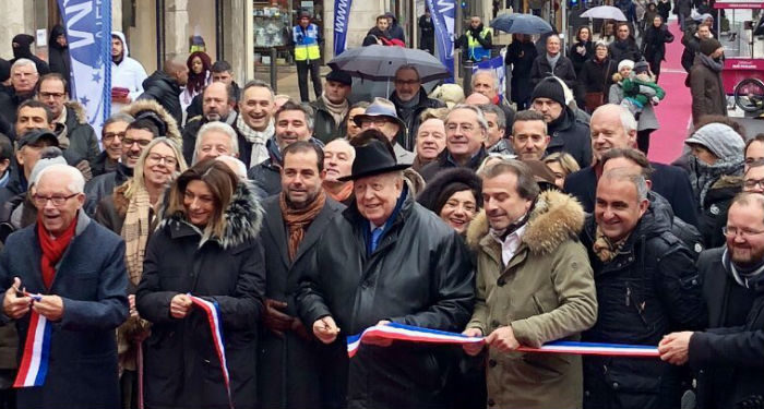La toute nouvelle rue Paradis inaugurée