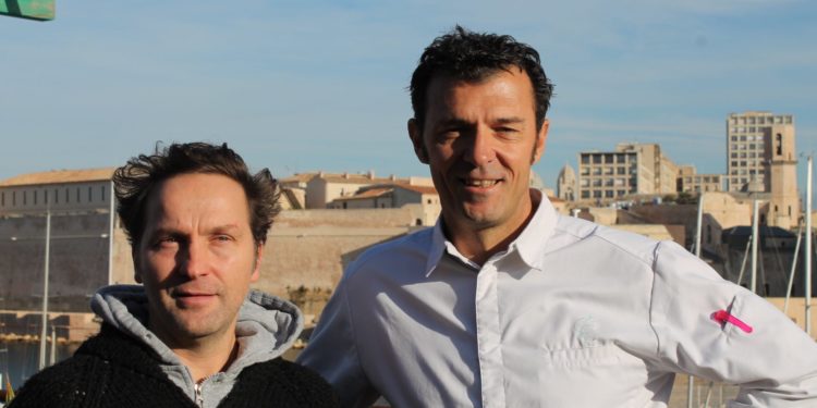 Au Rowing Club de Marseille, 3 x 3 font 100 menus « Effet mer »