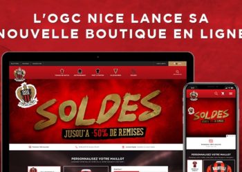 L’OGC Nice confie sa boutique en ligne à WiziShop (Nice)