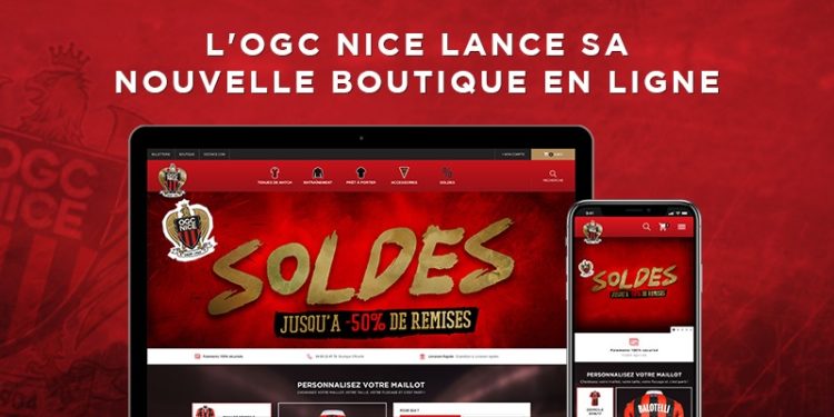 L’OGC Nice confie sa boutique en ligne à WiziShop (Nice)