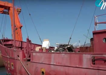 La discothèque flottante le Razzle toujours à quai