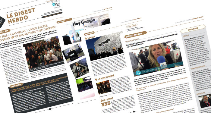 Le Digest Hebdo n°47 : 16 pages consacrées au CES 2018 de Las Vegas