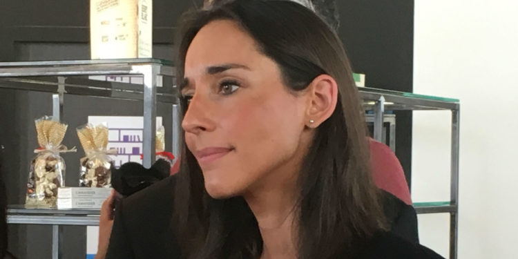 Brune Poirson à Marseille le 13 février