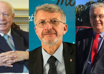 A Paris, Jean-Claude Gaudin, Jean-Pierre Serrus et Frédéric Vigouroux défendent la Ligne Nouvelle Paca