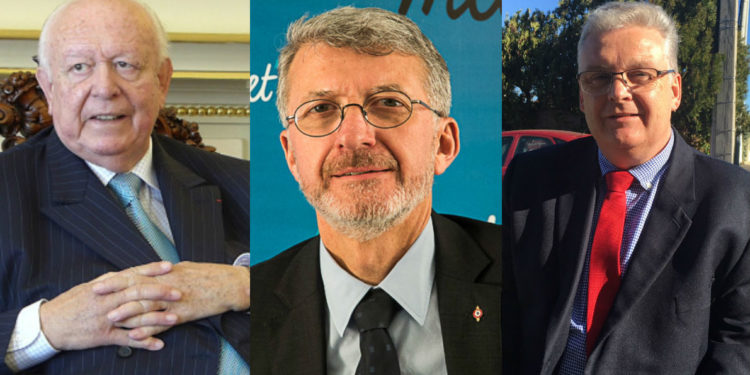 A Paris, Jean-Claude Gaudin, Jean-Pierre Serrus et Frédéric Vigouroux défendent la Ligne Nouvelle Paca