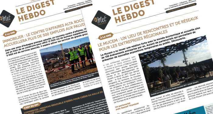 La sortie du Digest Hebdo n°50 : un numéro exceptionnel avec le Club Mucem