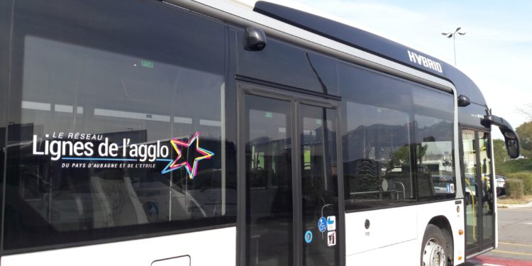 Un bus hybride sur les lignes de l'agglo
