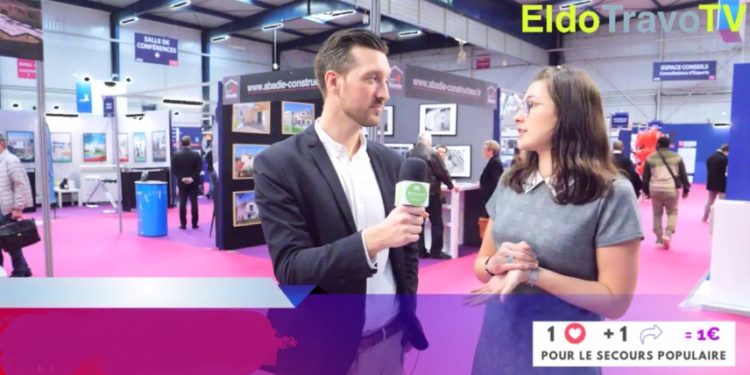 Un « facebook live » caritatif avec Eldotravo au Salon de l’immobilier de Toulouse