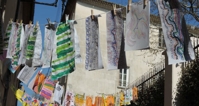 Aix-en-Provence prépare sa "Grande Lessive"